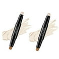 thumbnail image 1 of 2 Pack Highlight Contour Duo Shadow Bronzer Makeup Cream Face Eye Chin Chic Pen, 1 of 7