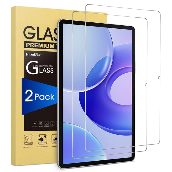 [2 Pack] HionlyPro Screen Protector for Samsung Galaxy Tab S11/ S10 Lite/ S10 FE/ S9 FE/ S9 (11 Inch & 10.9 Inch), HD Tempered Glass 9H Protective Film Anti-Scratch, Case Friendly