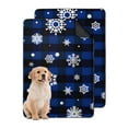 thumbnail image 1 of 2-Pack Holiday Themed Washable Puppy Pads 24x35, Christmas Print Reusable Dog Potty Mats, Highly Absorbent Pet Mat for Indoor Use and Training Purposes, 1 of 8