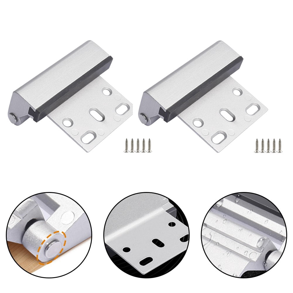 2-Pack Childproof Door Reinforcement Locks - Home Security Upgrade, Silver 9 thumbnail image