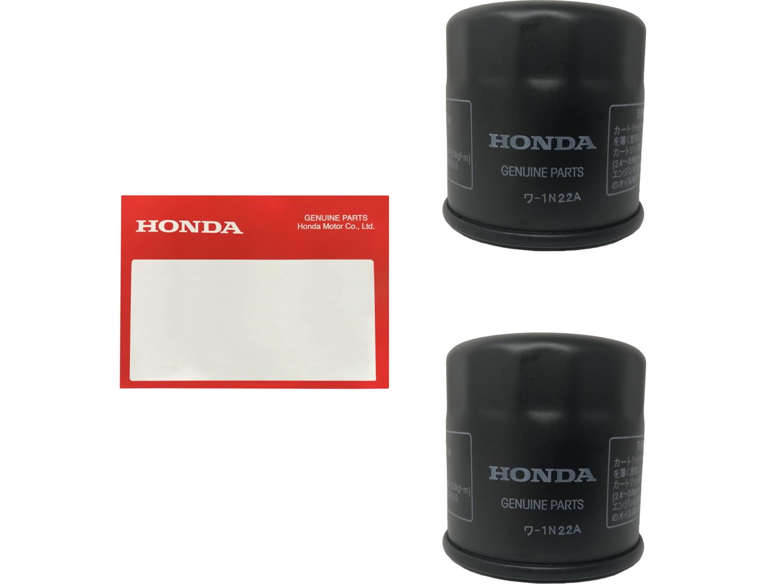 【for はる田様②】オーダー品 Honda 2 Pack OEM Oil Filter 15410-MFJ-D02 Replaces 15410-MFJ-D01