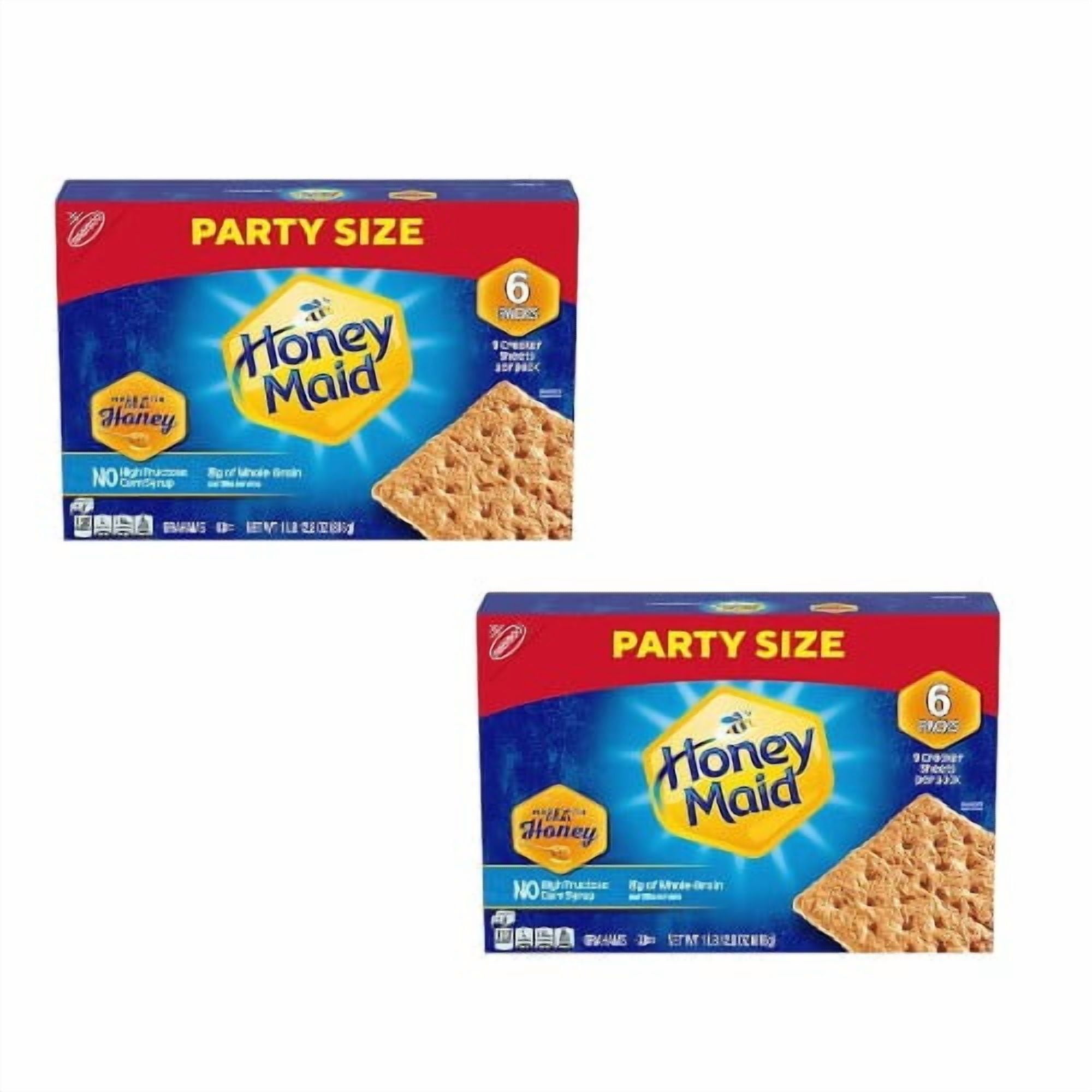 ( 2 Pack ) Honey Maid Graham Crackers, Party Size, 28.8 Oz