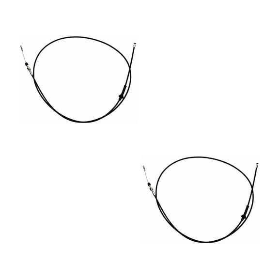 2 Pack Hood Release Cable Compatible with Volvo VNR VNL Trucks - Heavy Duty Hood Latch Cable Replacement Replaces 84754710 VOL-84754710