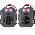 thumbnail image 1 of 2 Pack Under Hood Rodent Repeller, Ultrasonic Mouse Repellent with Strobe Light, 3 Power Supply Methods Car Rat Deterrent for 12V Car Truck RV Engine Bay Warehouse Attic, 1 of 7