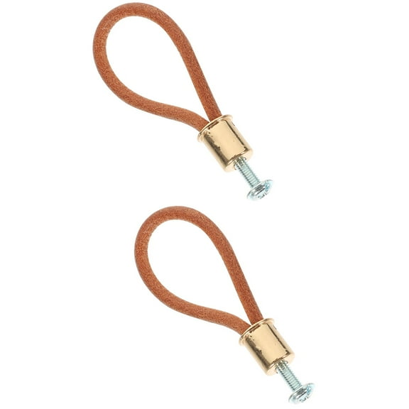 2 Count Attic Door Pull Levers Rope Handle Garage Decorations