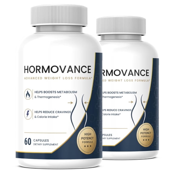 (2 Pack) Hormovance Keto+ Raspberry Advanced Formula - Hormovance Capsules Dietary Supplement - 120 Count
