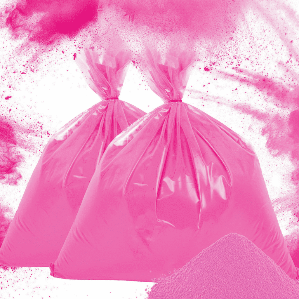 2-Pack Hot Pink Color Run Powder, 6 Lbs Total (3 Lbs Per Bag), Colored ...