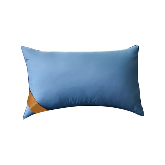 2-Pack Hotel-Grade Feather Velvet Pillow (25x15in) - Soft Supportive Down Pillow for Back/Side/Stomach Sleepers, Skin-Friendly Cotton Fabric Bed Pillow