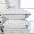 thumbnail image 1 of 2-Pack Hotel-Quality Bed Pillows – Medium Loft Supportive Core for All Sleep Positions, Breathable Friendly Fabric, Fluffy Recovery Fill for Home or Guest Bedroom, 1 of 3