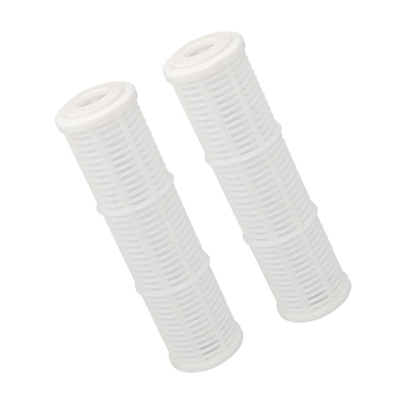 2 Pack Household Filter 10" Water Filter Pre Filter Pump Filter House Water Pipe Filter Nylon Plastic