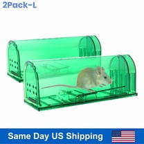 Humman Trap Humane Mouse Trap 2 Pack, Catch and Release, No Kill Rodent Trap ...