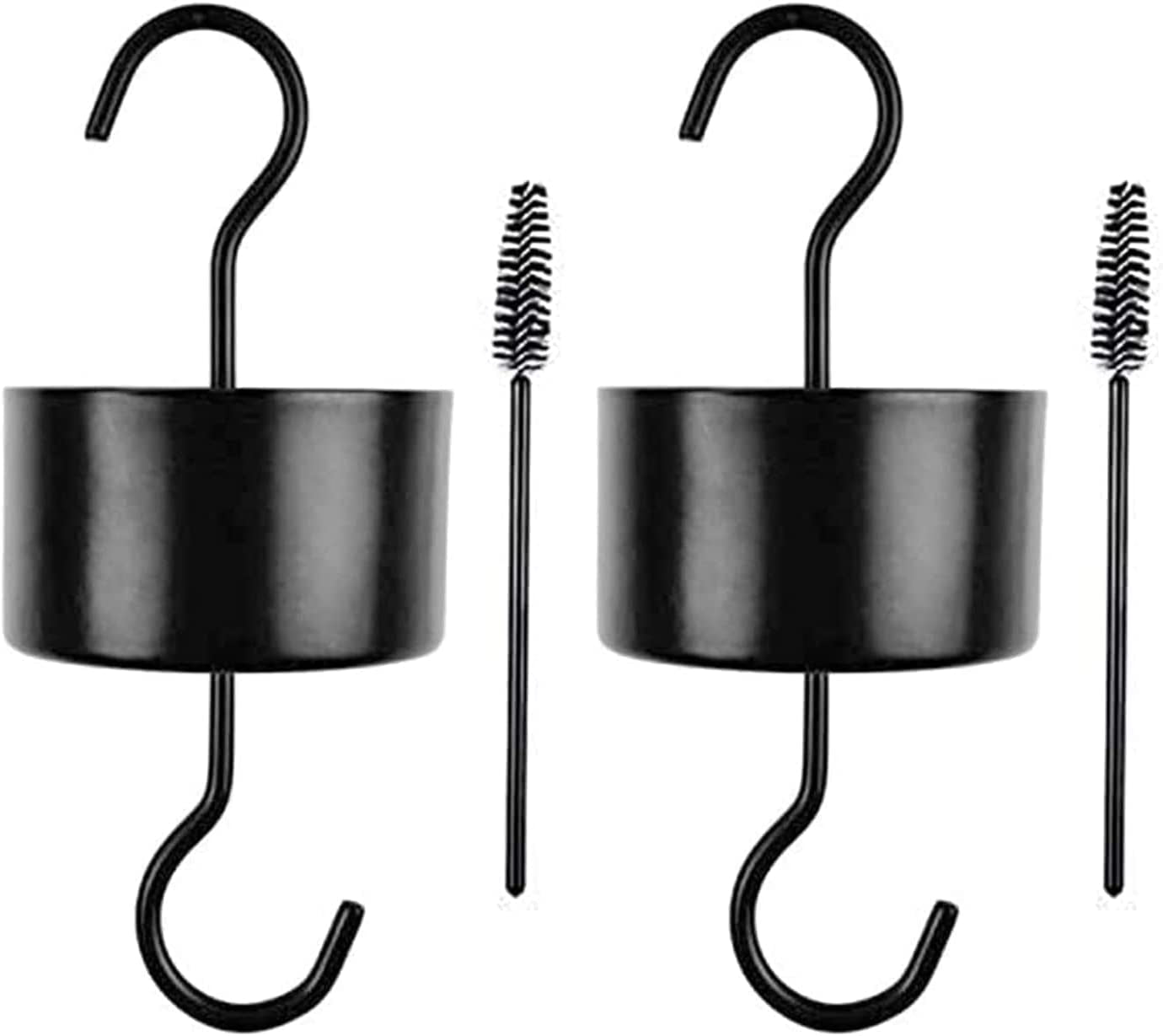 (2 Pack) Outdoor Hummingbird Feeder Ant Guard, Ant Moat Trap Hooks for