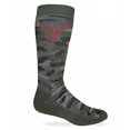 thumbnail image 1 of 2 Pack Huntworth Men's Camo Wool Blend Boot Sock, Camo Green, X-Large, 1 of 2