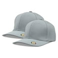 thumbnail image 1 of [2 Pack] Hybrid Stretch-Fitted Trucker Cap, Baseball Cap Gray L/XL, 1 of 4