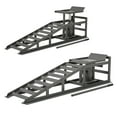 thumbnail image 1 of 2 Pack Hydraulic Car Ramps 5T 11000lbs Low Profile Car Lift Service Ramps Truck Trailer Garage,Height Hydraulic Vehicle Ramps (Gray), 1 of 8
