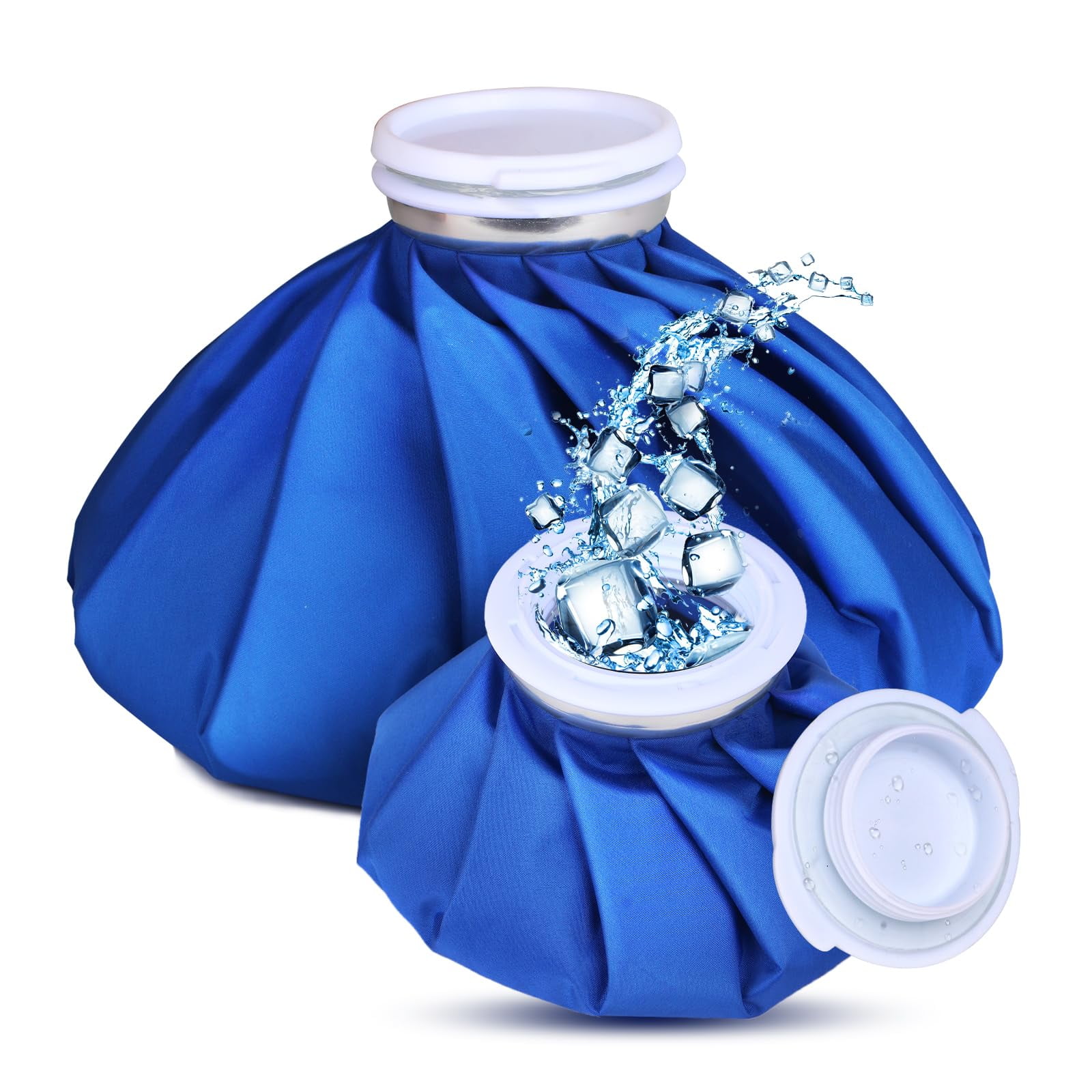 [2 Pack] Ice Bags for Injuries Rapid Pain Relief, Hot & Cold Therapy