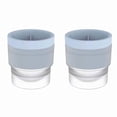 thumbnail image 1 of 2 Pack Ice Ball Maker Mold - Round Ice Cube Mold, 2.36 Inch Sphere Ice Cubes for Whiskey, Cocktails, Bourbon, 1 of 2