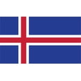 thumbnail image 1 of 2-Pack Iceland Flag Decal Sticker | 5-Inches By 3-Inches | Laminated Vinyl Decal | PDS446, 1 of 1