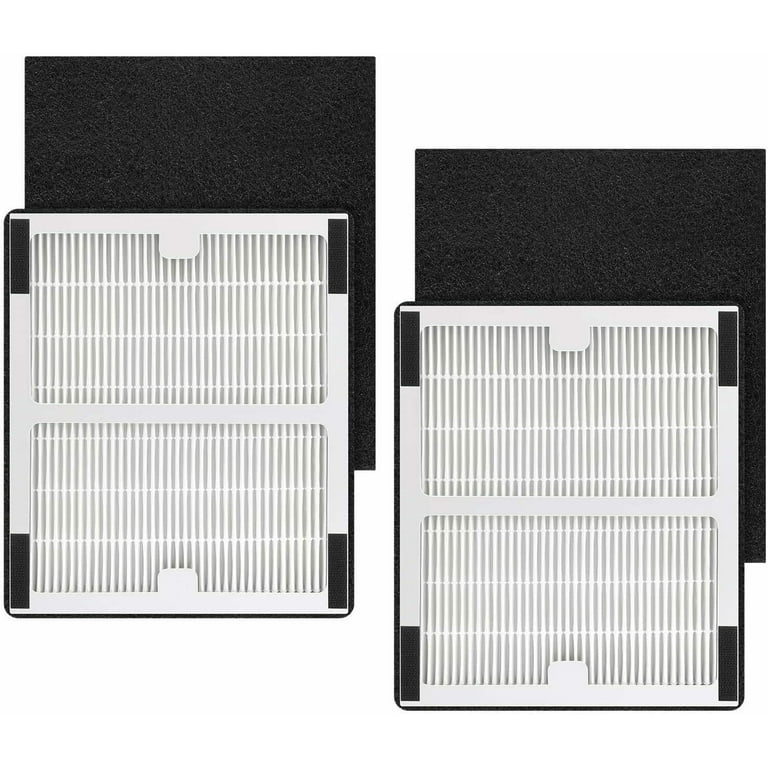 2-Pack Idylis IAF-H-100B True Hepa and Carbon Replacement Filters