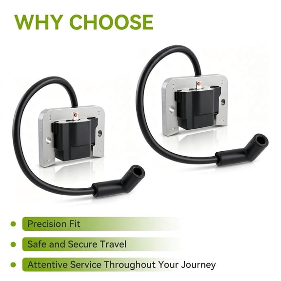2 Pack Ignition Coil Module Replacement for KT600 KT610 KT620 KT715 KT725 KT730 KT735 KT740 ZT710 ZT720 ZT730 SV470 SV480 SV530 SV540 SV590 SV600 SV620 Engines