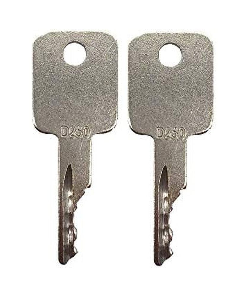 2 Pack Ignition Keys for Bobcat, Terex, Broce, Ditch Witch, Genie ...
