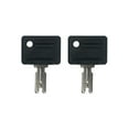thumbnail image 1 of 2 Pack Ignition Keys Replacement For Forklift Caterpillar Crown Clark Yale Hyster Gradall Gehl Komatsu - 166, 107151-002, 1 of 1