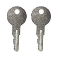 thumbnail image 1 of 2 Pack Ignition Keys Replacement for Ford New Holland Skid Steer Forklift 642628, 556 (2), 1 of 1