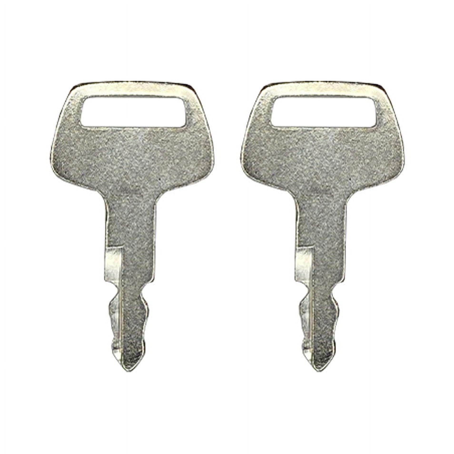 つぅ！！ 2 Pack Ignition Keys Replacement for Case JCB Sumitomo