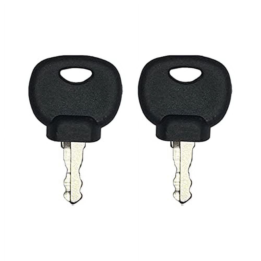 2 Pack Ignition Keys Replacement for New Holland Volvo JCB Heavy ...