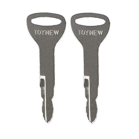 2 Pack Ignition Keys for Toyota Forklift TOYNEW, 57591-23330-71, 162597, A62597 (2)