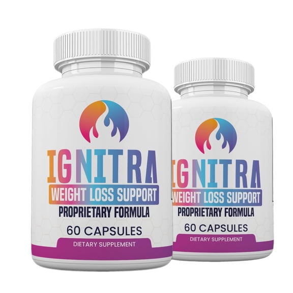 (2 Pack) Ignitra Weight Loss Supplement Formula - Ignitra Weight Loss Dietary Supplement - 120 Count