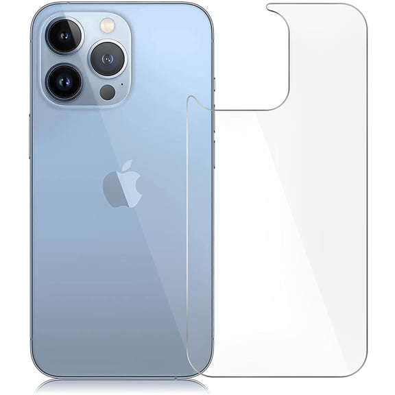 [2 Pack] Ikdjsk iPhone 13 Pro Max Back Screen Protector for iPhone 13 Pro Max,Anti Scratch/Bubble Back Tempered Glass Screen Protector Ultra Thin Rear Film for iPhone 13 Pro Max (6.7 inch)