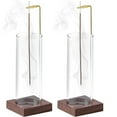 2 Pack Incense Holder for Sticks, InsenceStick Holder Ash Catcher with