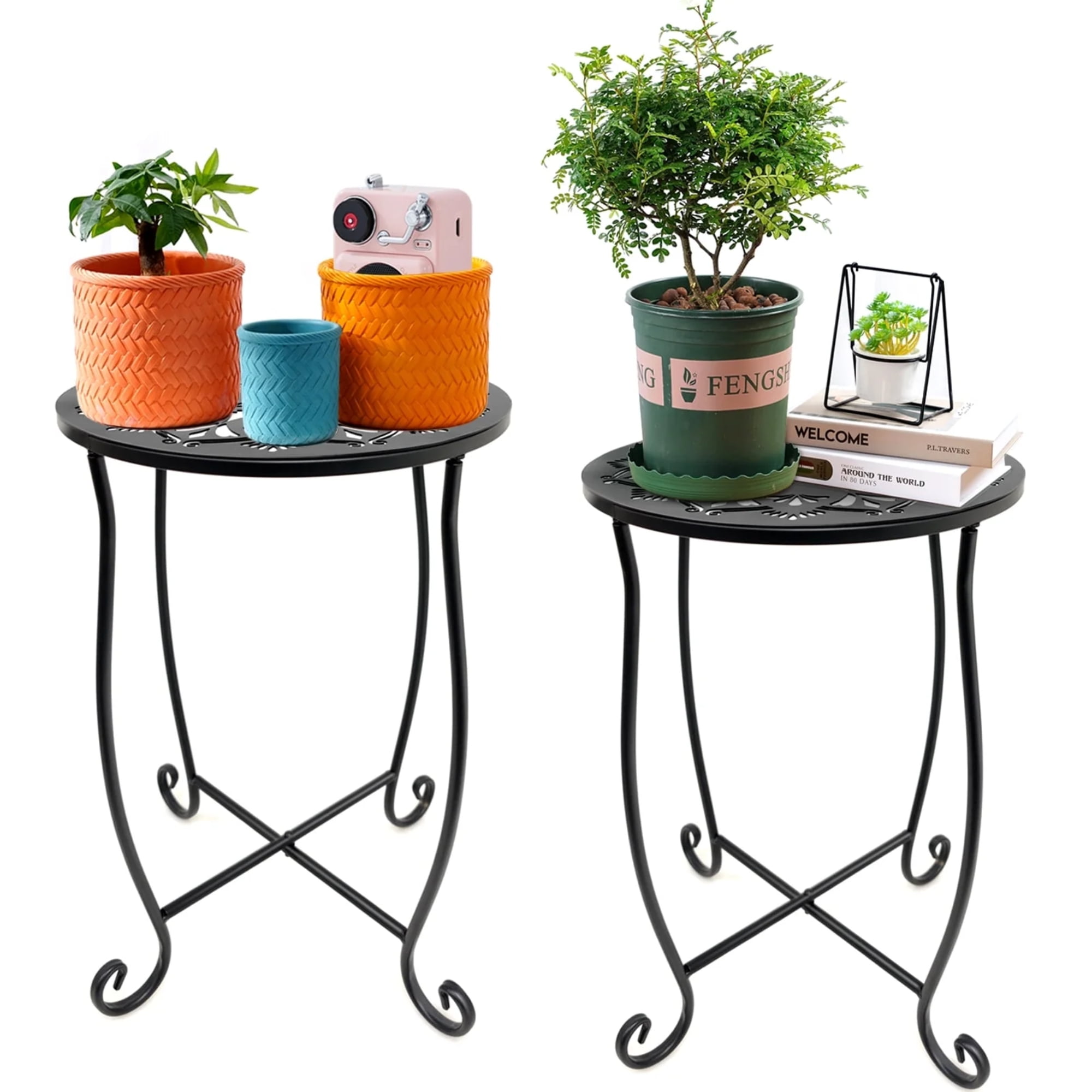 2 Pack Indoor Outdoor Side Tables