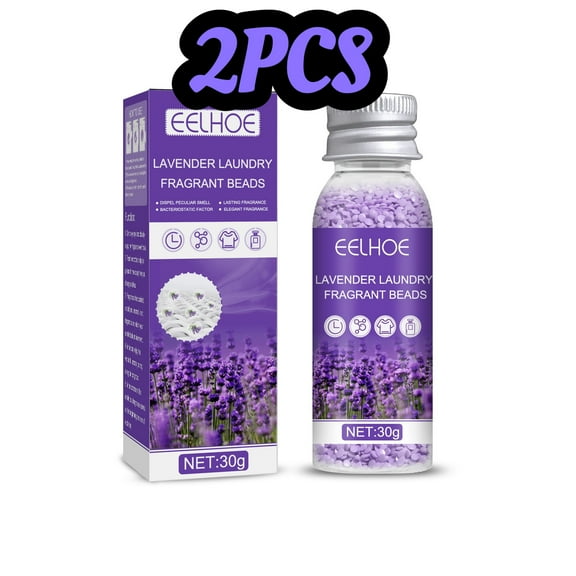 2 Pack Infusions In Wash Scent Booster Beads, Calm, Soothing Lavender Scent, Laundry Beads, Scent Booster Beads, Laundry Scent Boosters