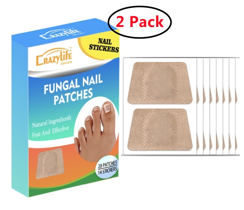2 Pack Ingrown Toenail Treatment,14 Pcs No Glue Breathable Corrector