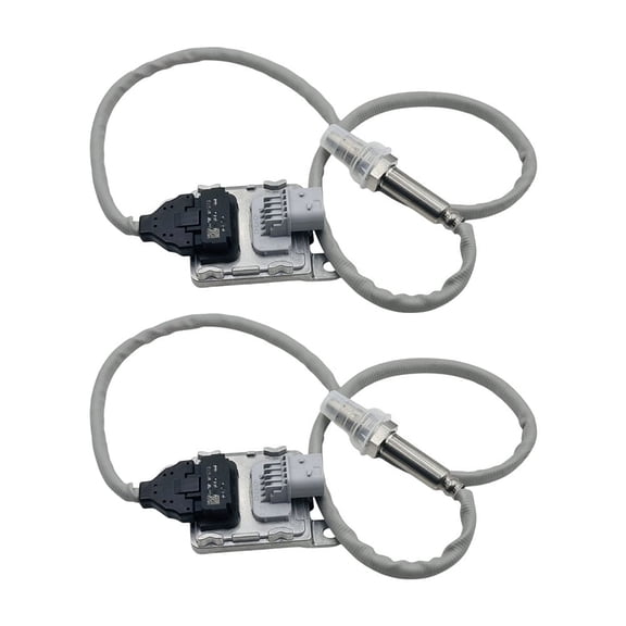 2 Pack Outlet NOx Sensor for M Benz, Detroit Diesel DD13, DD15, DD16, Freightliner Replaces 5WK97403, A0101538128, RA0101538128, 1815189, 285-1011, 577.23601 OEM