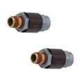 thumbnail image 1 of 2 Pack Inline Quick Release Valve, 1/2" NPTM Trailer Port, 1/2" NPTF Tractor Port Mounts to Tractor Protection Valve Replaces 4000-8 401145, Sloan 401145, 1 of 5