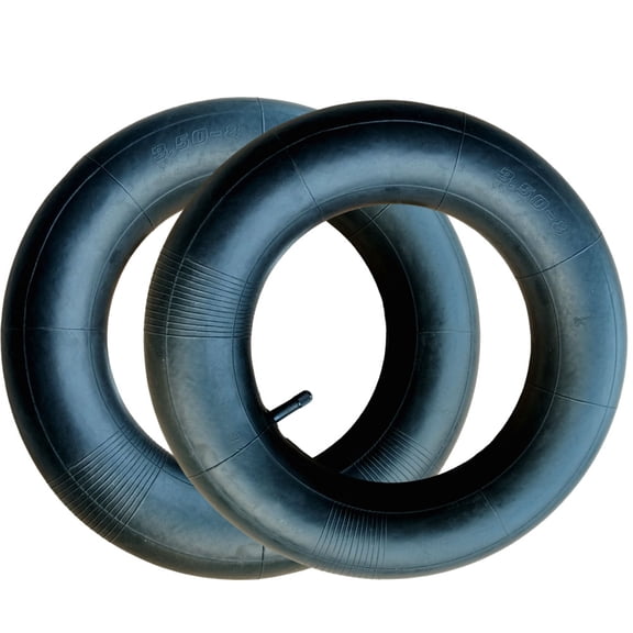 2 Pack Inner Tube 3.50-8 for Wheelbarrow,Hand Trolley, Garden cart, Dolly, Hand Truck Wheel 14 inch Tire 3.50x8 Rim 8"