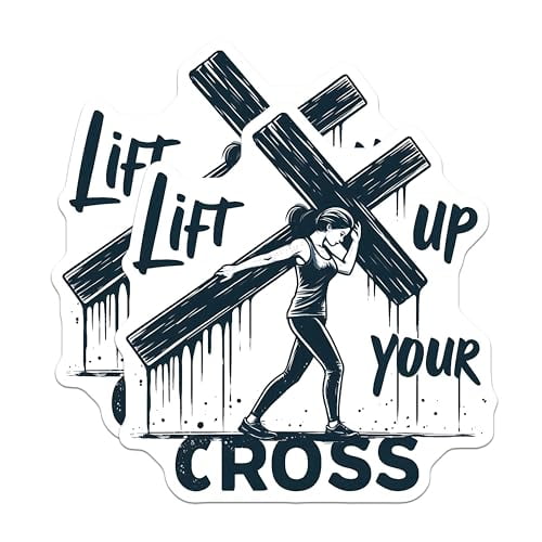 (2 Pack) Inspirational Motivational Magnet - Religious Home Decor - 5" On Longest Side - Sticks to Smooth Flat Surfaces - Made in USA - MAG9648