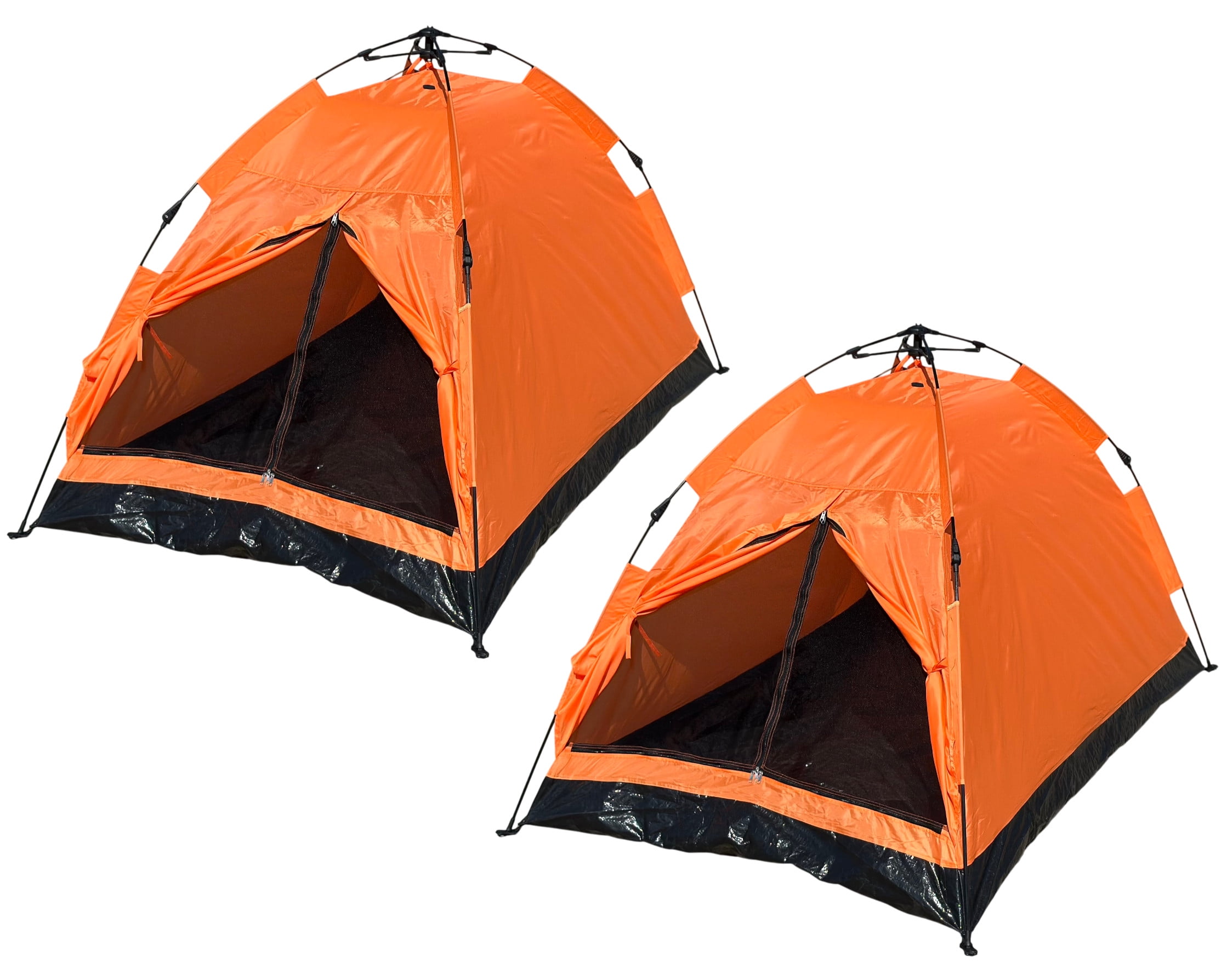 2 Pack Instant Pop-Up Camping Tent Automatic 1-2 Person for Camping, Hiking or Festivals