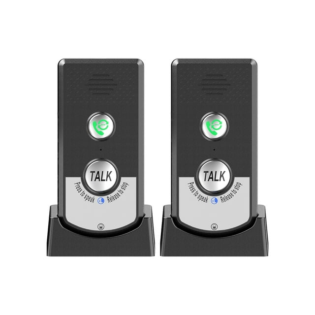 2 Pack Wireless for Home Voice Bidirectional Caller Home Ultra Long Distance Portable