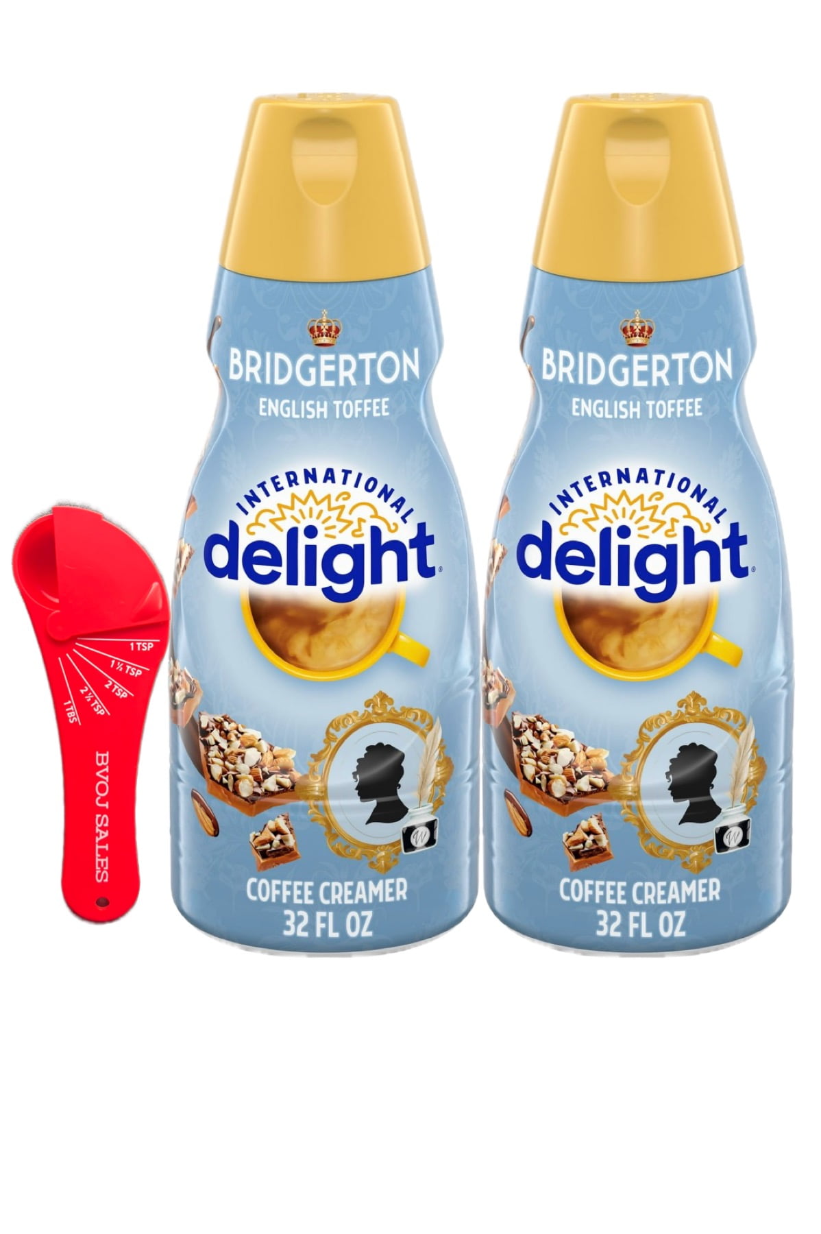 2 Pack International Delight Bridgerton English Toffee Coffee Creamer
