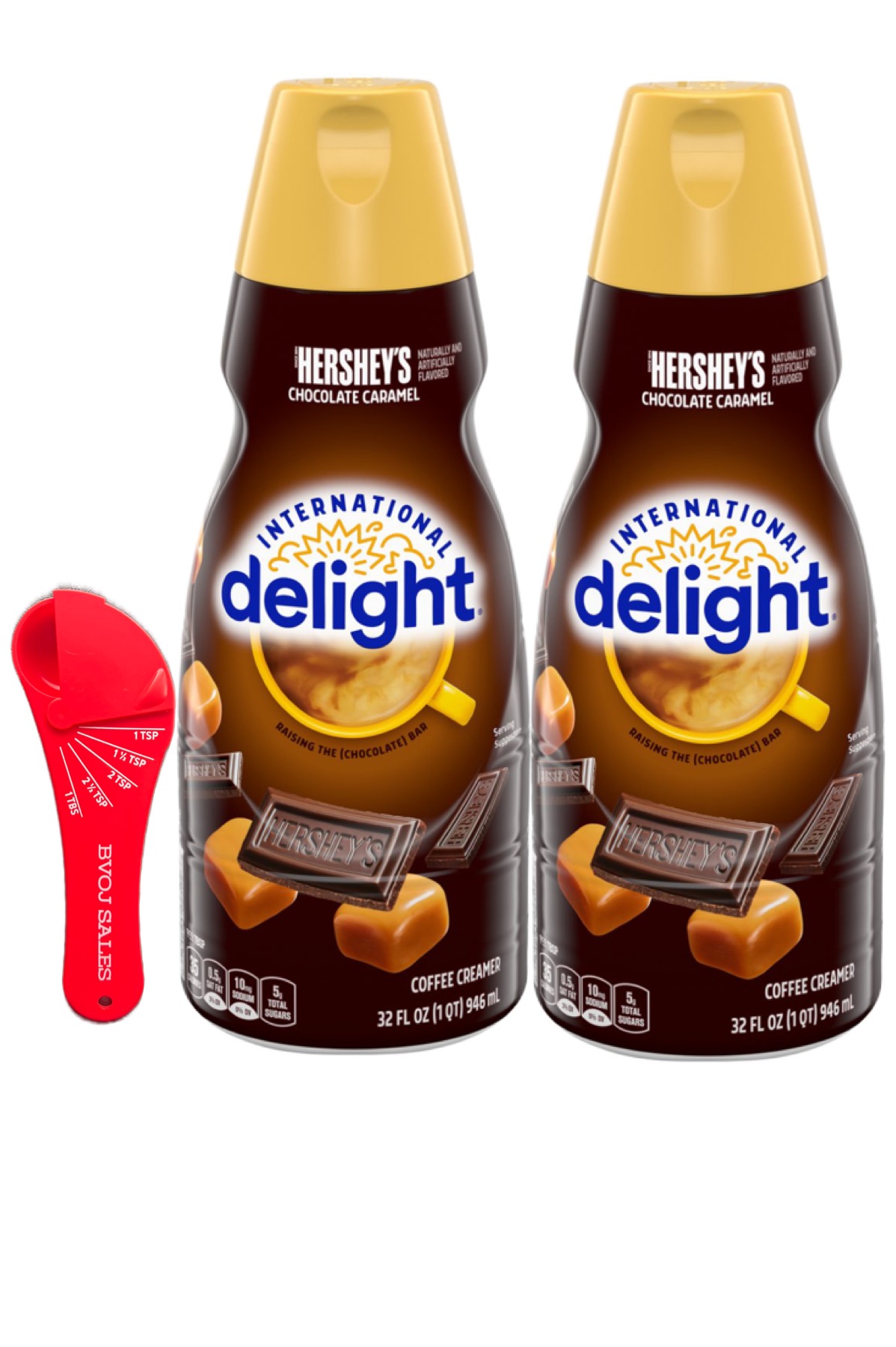 2 Pack International Delight HERSHEY’S Chocolate Caramel Coffee