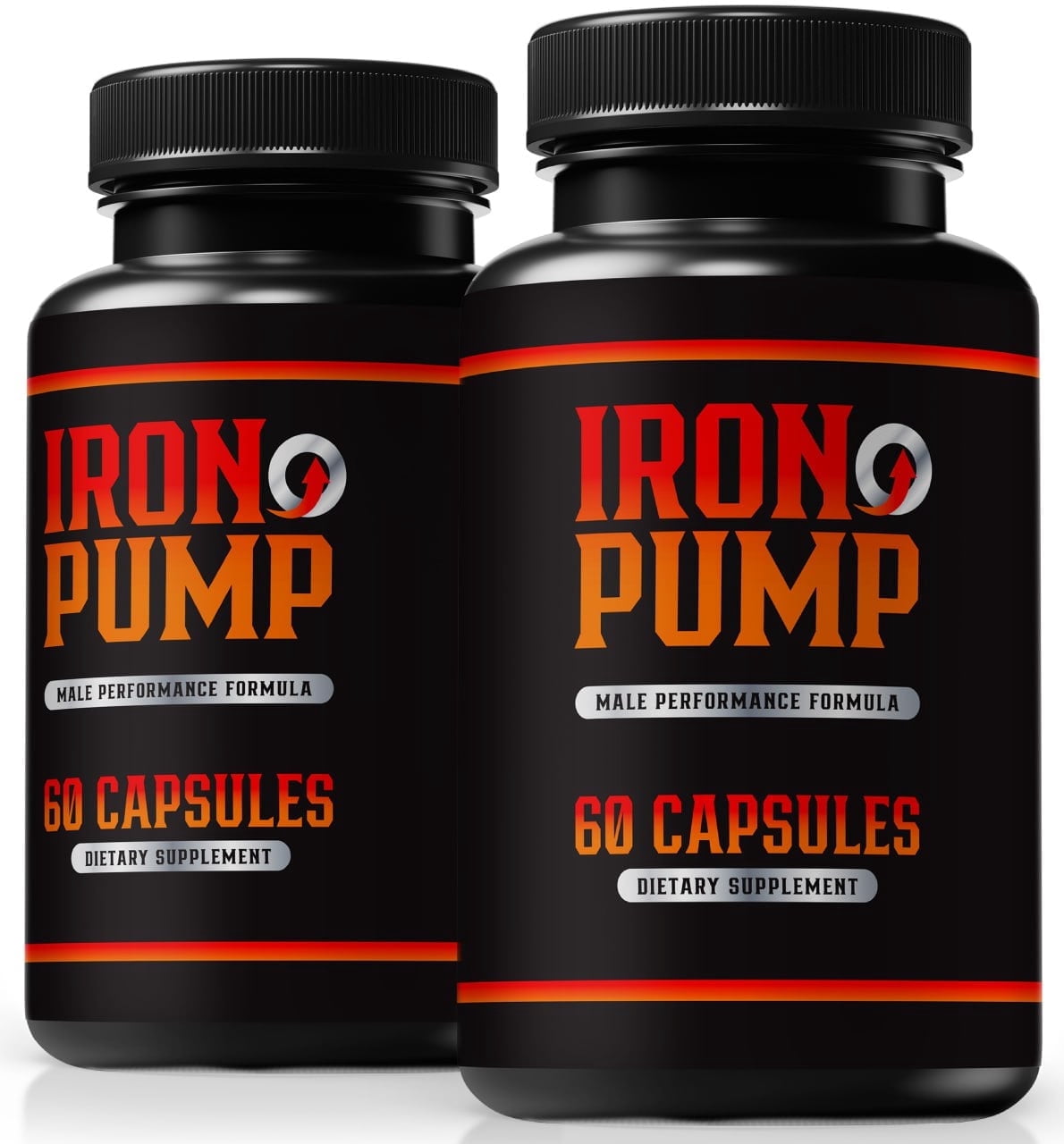 (2 Pack) Iron Pump Pills, Iron Pump Up Dietary Supplement, Complete Daily Formula for Wellness and Peak Performance, Advanced Formula Capsules, Iron Pump Reviews (120 Capsules)