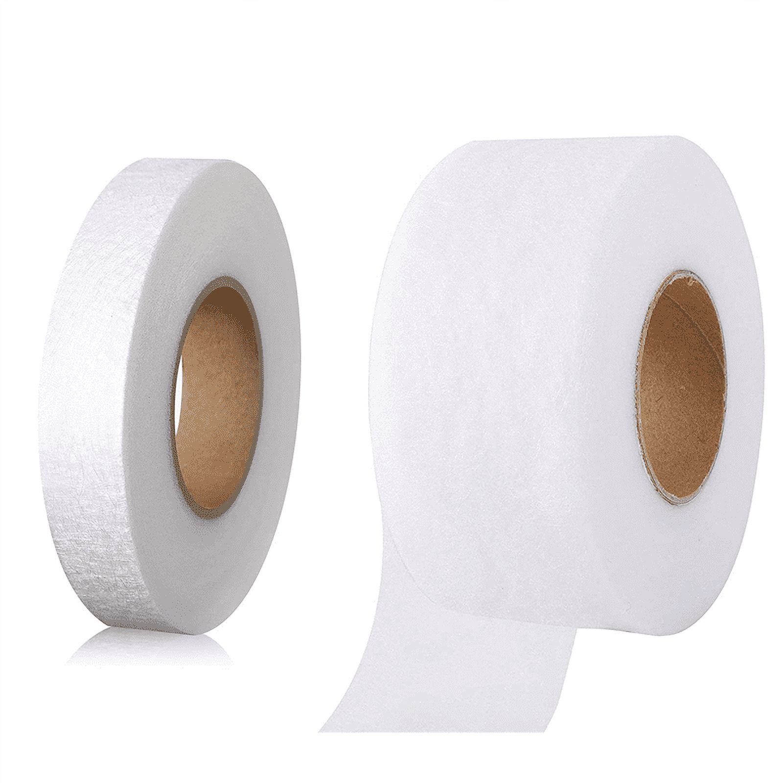 2 Pack Iron on Hem Tape No Sew Hem Tape Roll  Tape with Tape Measure