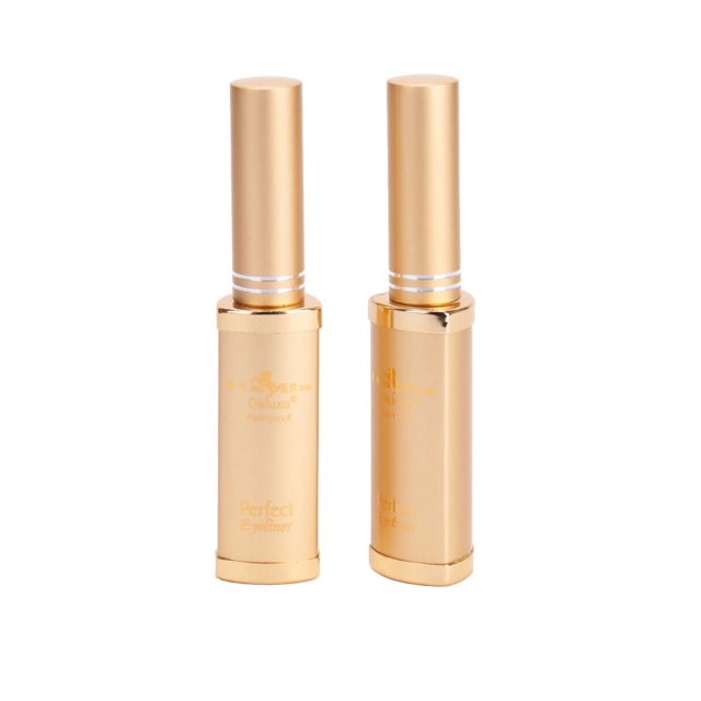 [2 Pack] Italia Deluxe Perfect Liquid Eyeliner Waterproof [BLACK] * BEAUTY TALK LA *