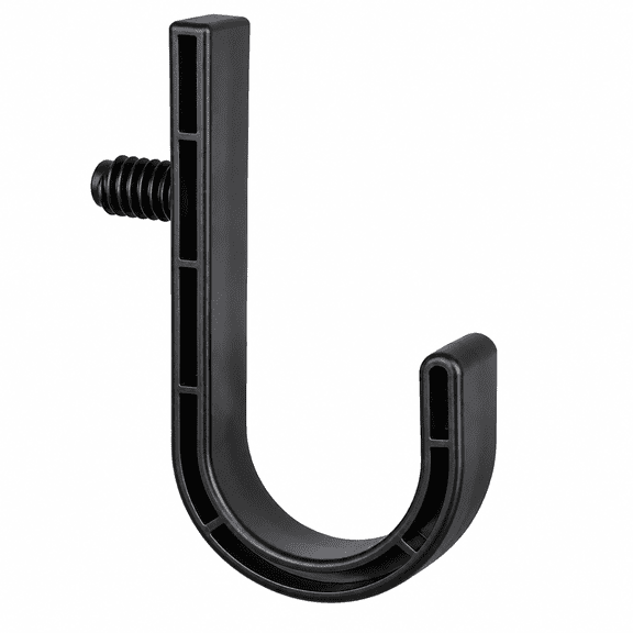 2 Pack J Hooks for Storage Shed, Heavy Duty Garage Wall Hooks – Garage Storage Hooks for Garden & Wall Mount Organization