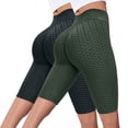 thumbnail image 1 of 2 Pack JIANLAI Leggings for Women Biker Shorts, High Stretch Tummy Control Workout Athletic Shorts, Soft Breathable Non‑See‑Through Yoga Biker Shorts, 1 of 2