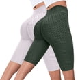 thumbnail image 1 of 2 Pack JIANLAI Womens Biker Yoga Shorts with Biker Shorts, High Stretch Tummy Control Workout Athletic Shorts, Soft Breathable Non‑See‑Through Yoga Biker Shorts, 1 of 2